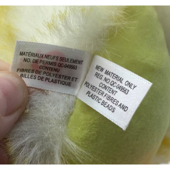 Ty Beanie Boos Coop The Chick Plush Bunny Ears 9" Stuffed Animal Collectible Toy - Picture 9 of 11